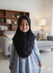 Black Ready-Go Kids' Hijab