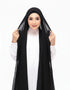 Black Magnetic Hijab