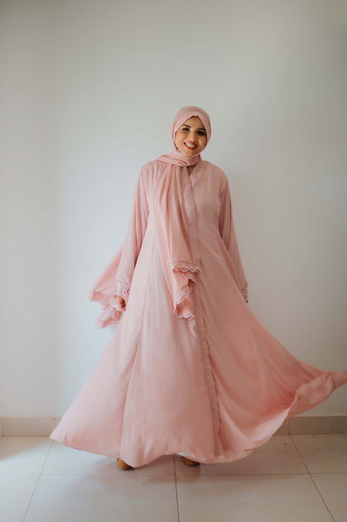 Blush Abaya - DaalAin