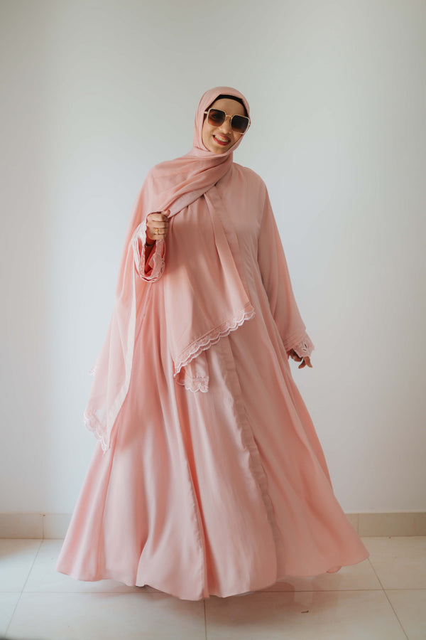Blush Abaya - DaalAin