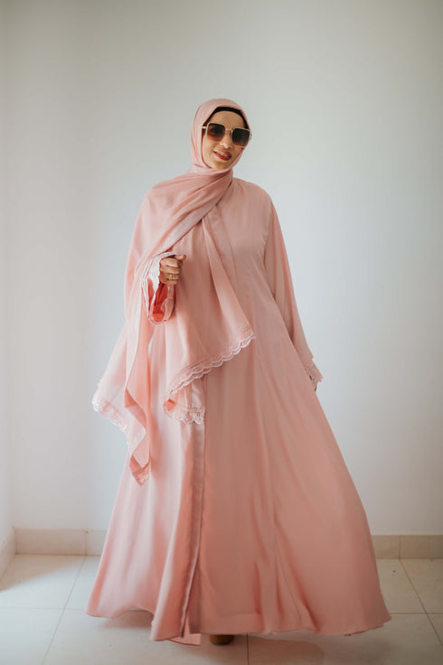 Blush Abaya - DaalAin