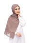 brown magnet hijab-DaalAin