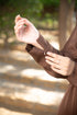 Brown kaftan abaya-DaalAin