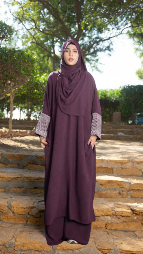 burgundy co-ord set summer edit