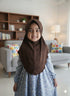 Chocolate Brown Ready-Go Kids' Hijab