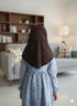 Chocolate Brown Ready-Go Kids' Hijab
