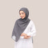 Gray Magnet Hijab - DaalAin