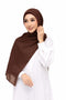 Dark Brown Magnetic Hijab