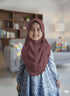 Deep Rosy Brown Ready-Go Kids' Hijab