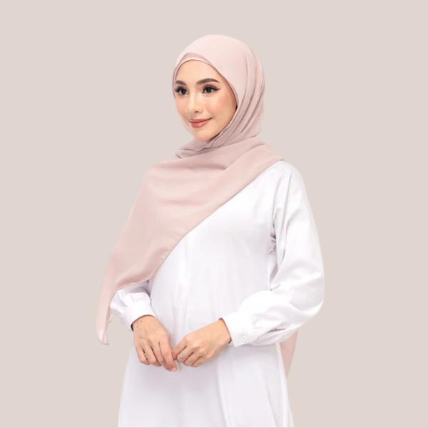 Dusty Rose Magnet Hijab - DaalAin