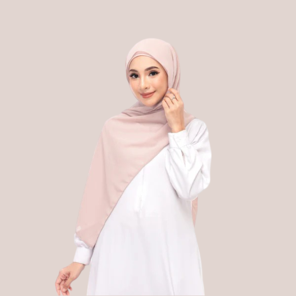 Dusty Rose Magnet Hijab - DaalAin