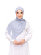 Light Gray Magnet Hijab by DaalAin