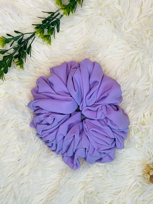 lilac scrunchie-DaalAin
