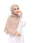light brown chiffon magnet hijab