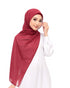 Maroon Magnetic Hijab