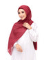 Maroon Magnetic Hijab