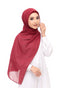 Maroon Magnetic Hijab