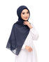 navy blue magnet hijab-DaalAin