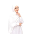 Off White Magnet Hijab - DaalAin