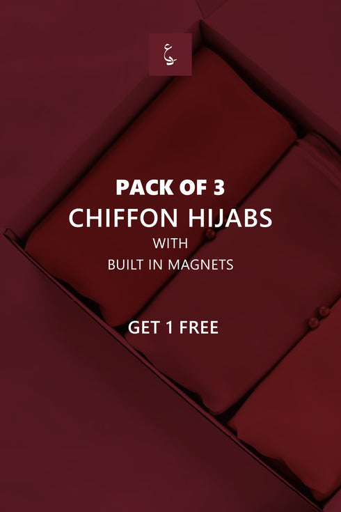 Pack of 3 Hijabs