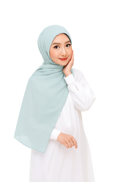 chiffon-magnetic hijab