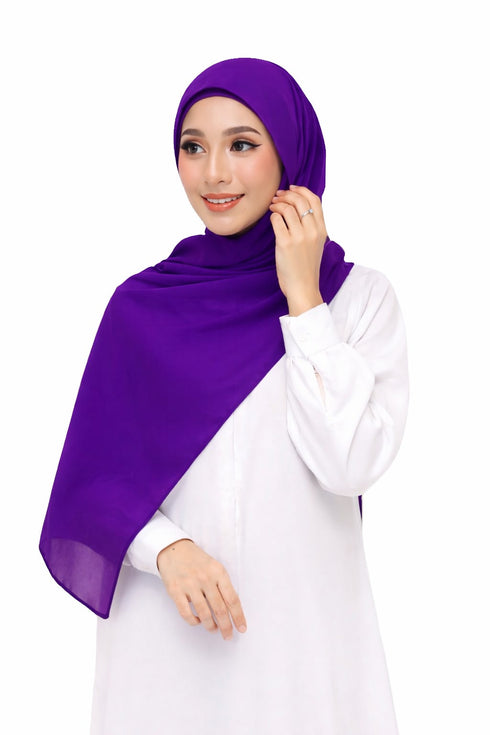 chiffon magnetic hijab