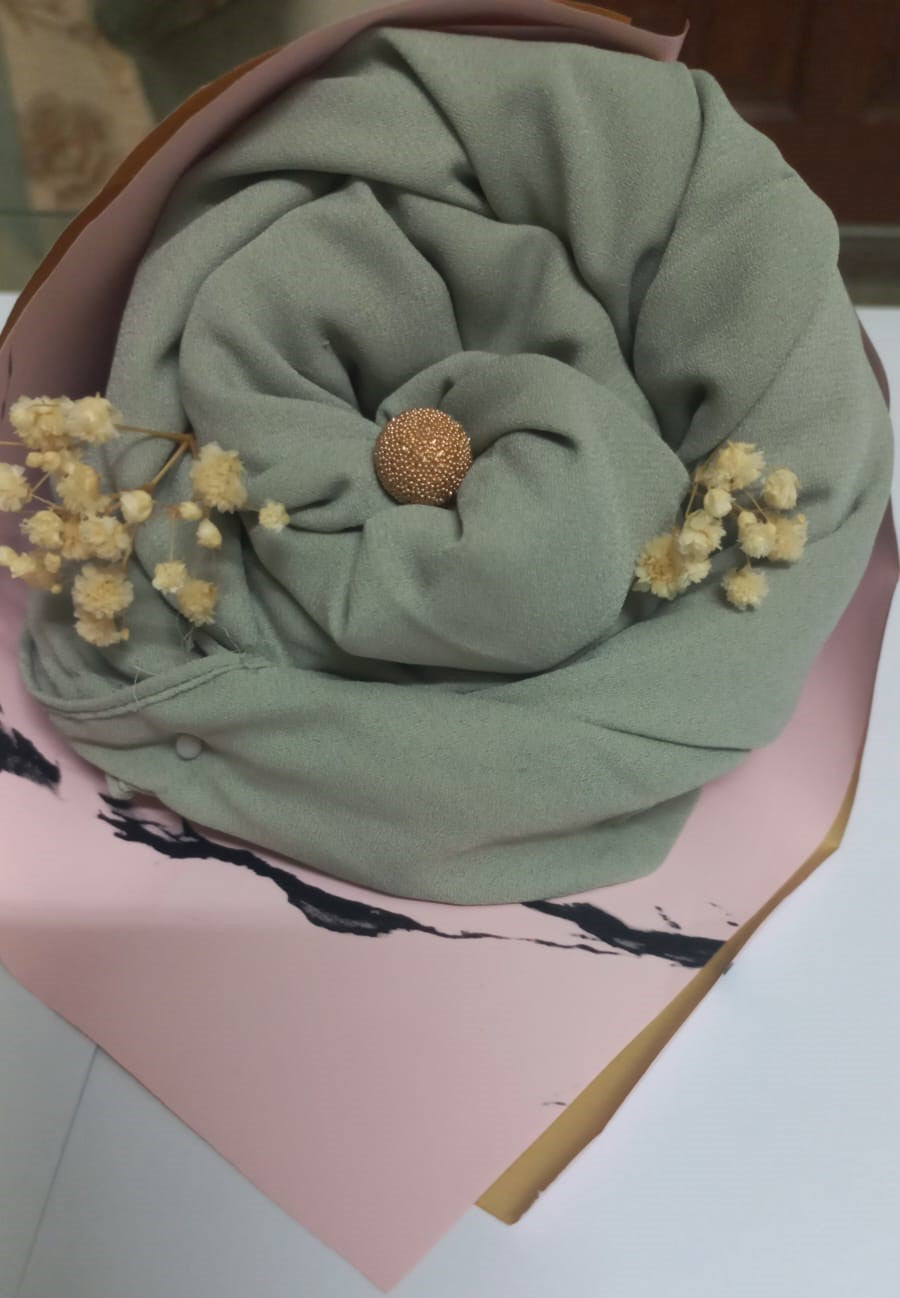 sage green manet hijab