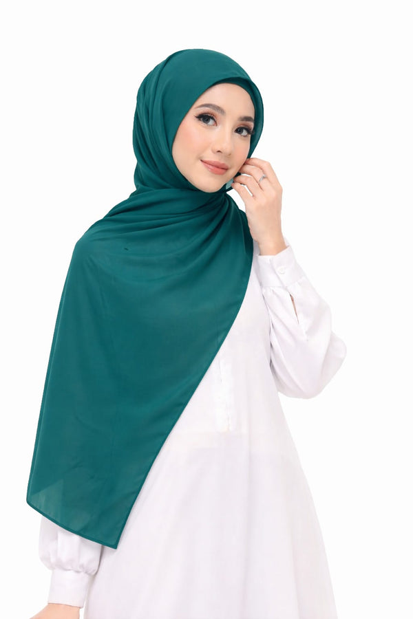 Sea Green Magnetic Hijab