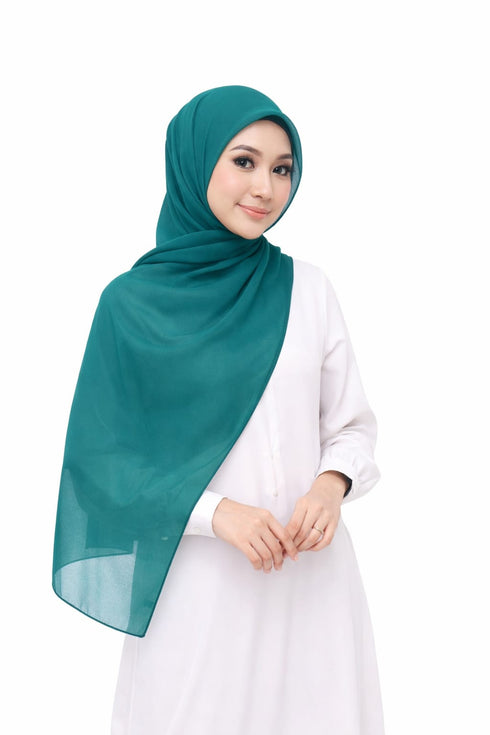 chiffon magnetic hijab