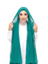 sea green instant magnetic hijab daalain