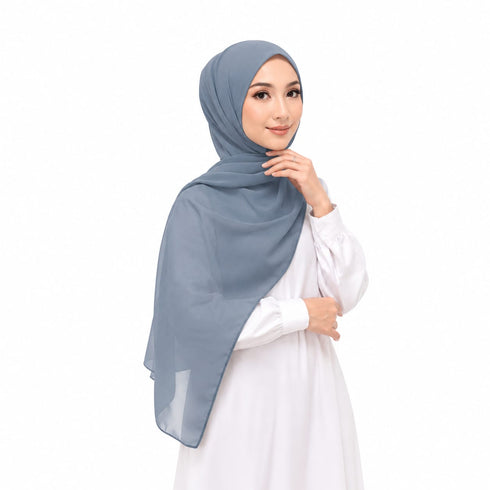 chiffon magnetic hijab