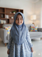 Slate Blue Ready-Go Kids' Hijab