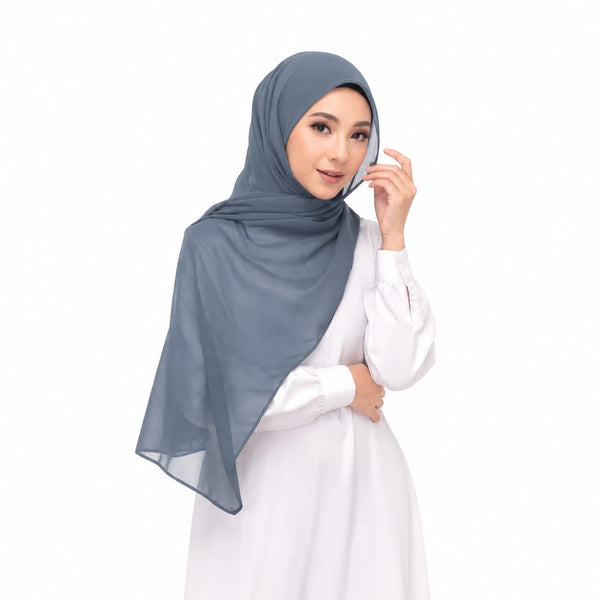 chiffon magnetic hijab
