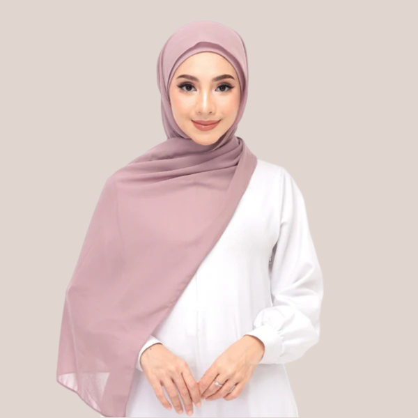 Tea Pink Magnet Hijab - DaalAin