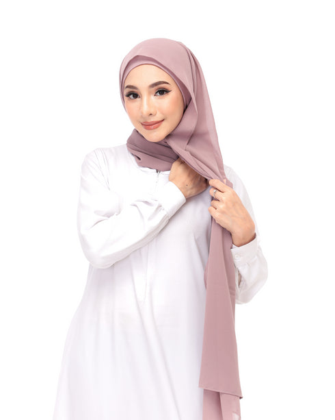 Tea pink hijab-DaalAin