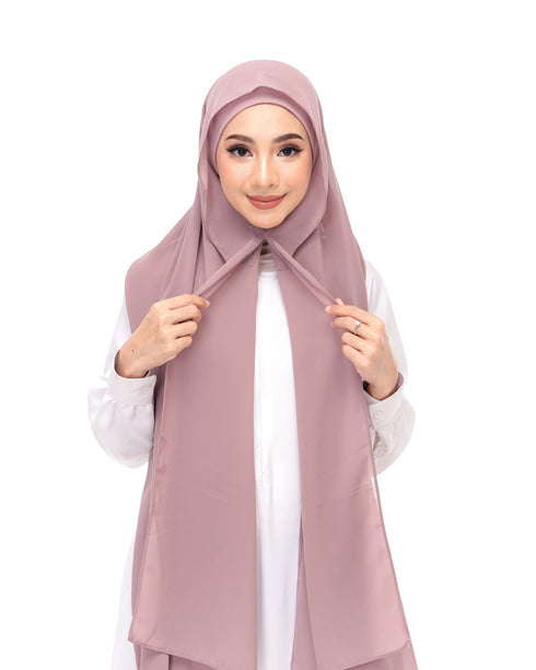 Tea pink hijab-DaalAin