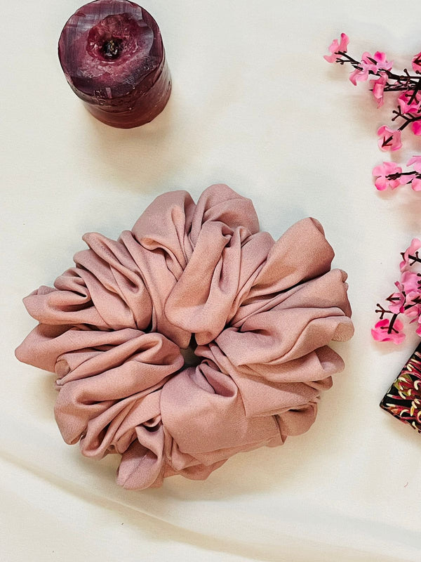 Tea Pink scrunchie - DaalAin