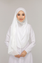 White Noor Hijab