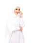 White Magnetic Hijab
