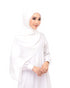 White Magnetic Hijab