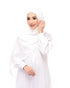 White Magnetic Hijab