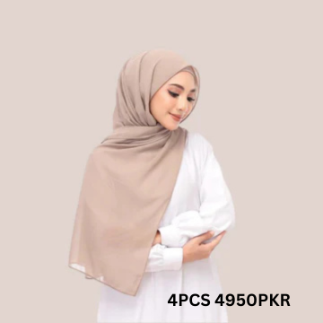 Light Brown Magnet Hijab