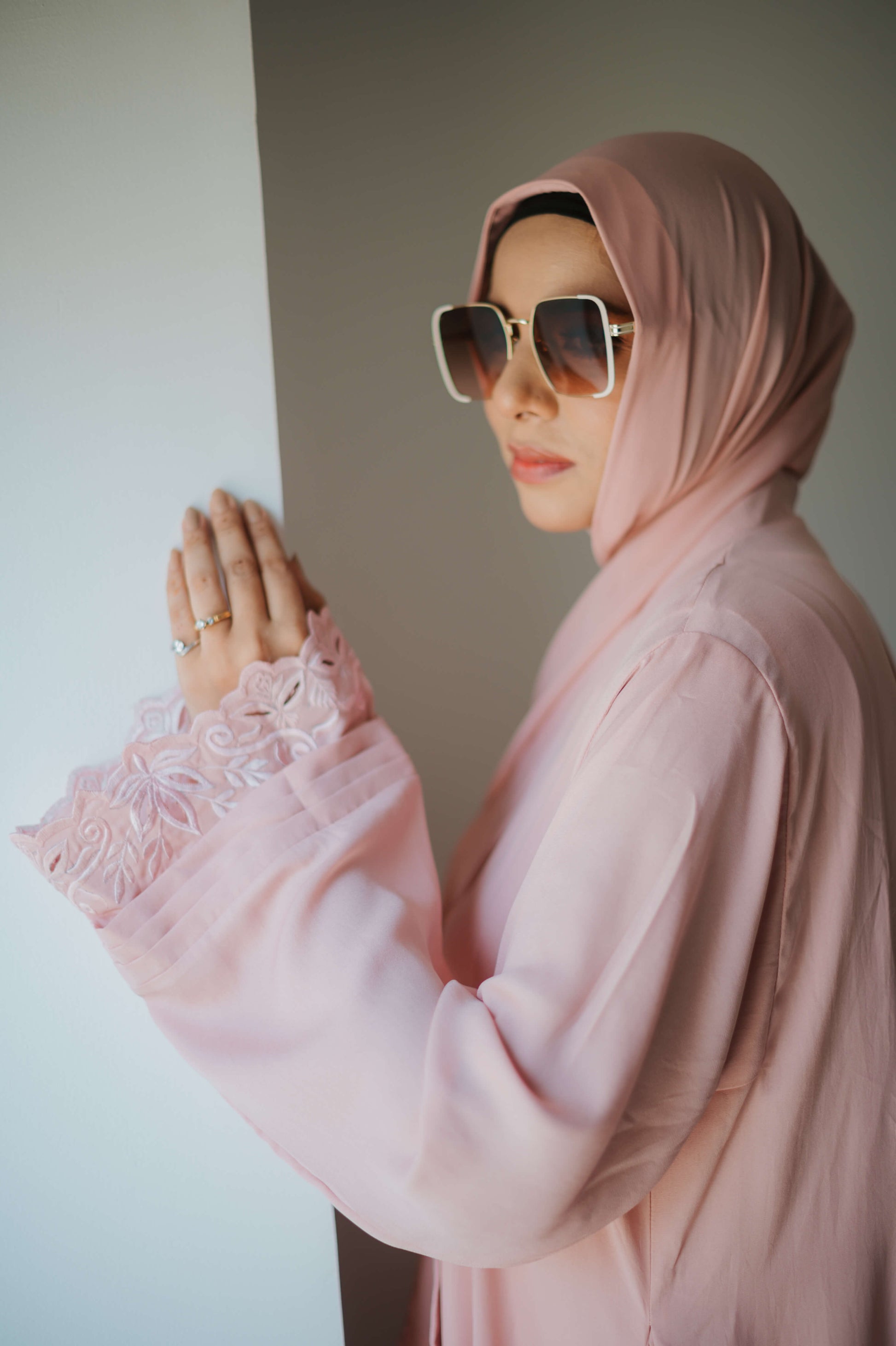 Blush Abaya - DaalAin