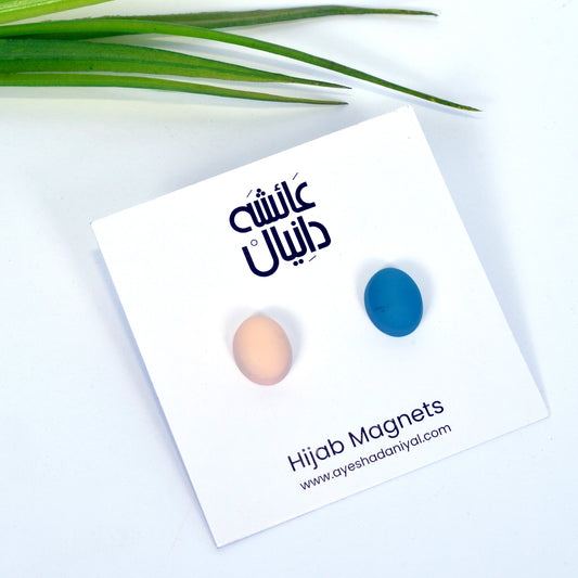 Pair of Oval Magnet (Matte) - DaalAin