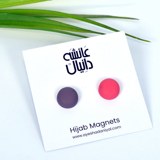 Pair of Round Magnet (Matte) - DaalAin