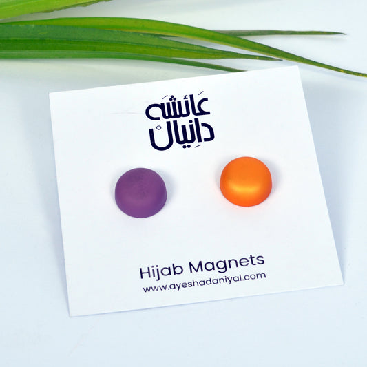 Pair of Round Magnet (Matte) - DaalAin