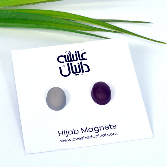 Pair of Oval Magnet (Matte) - DaalAin