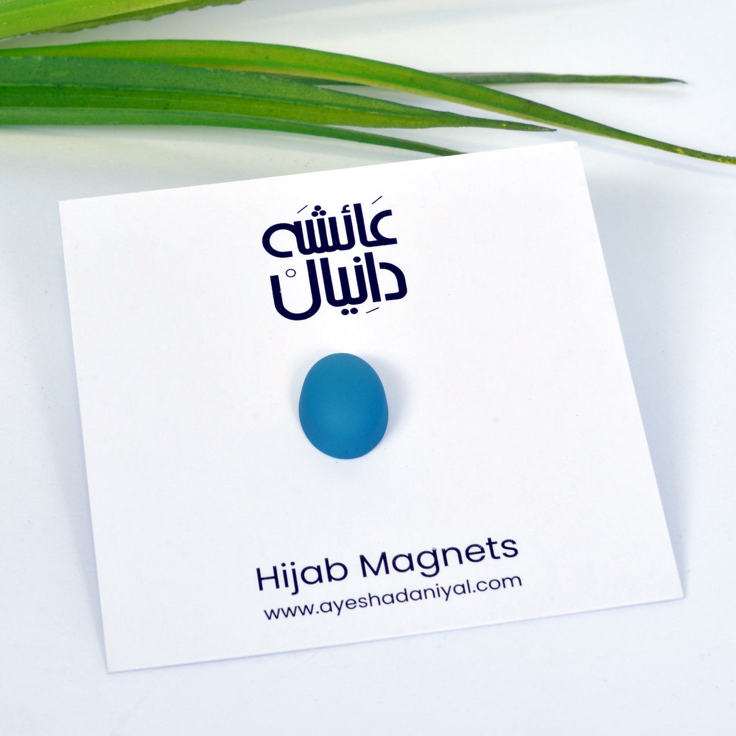Oval Blue Magnet (Matte) - DaalAin
