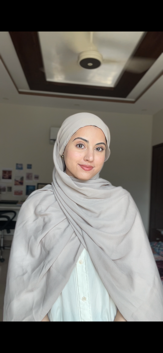 Khaki Magnet Hijab