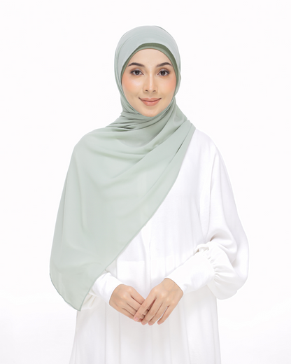 sage green hijab